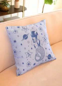 Valfré Celestial Capricorn Throw Pillow New