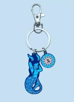 Valfré Celestial Capricorn Keychain New