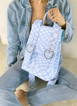 Valfré Checkmate Madeline Backpack (Baby Blue)