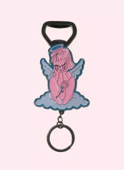Valfré New Cherub Bottle Opener Keychain
