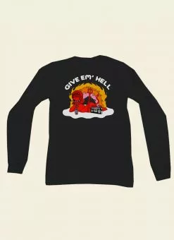 Valfré Give Em' Hell Long Sleeve Top