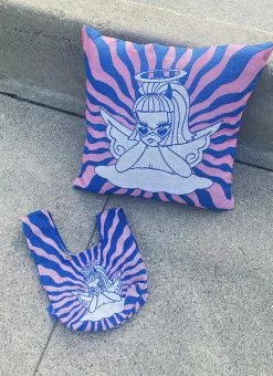 Valfré Fallen Angel Throw Pillow