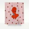 Valfré New Lucy Cherry Bottom Shower Curtain