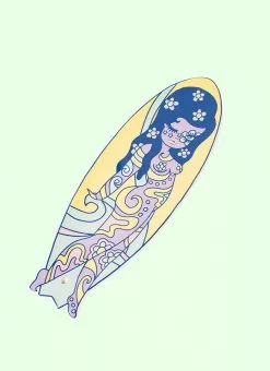 Valfré New Wave Rider Incense Holder