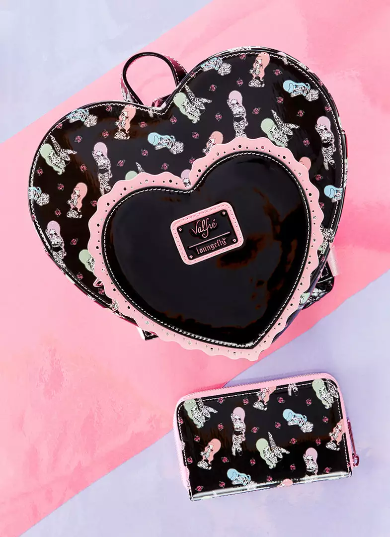 Valfré New Valfre X Loungefly Double Heart Mini Backpack