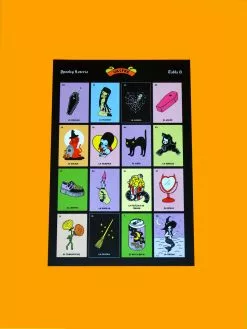 Valfré Spooky Loteria Game