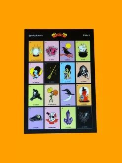 Valfré Spooky Loteria Game