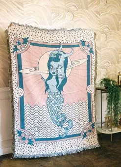Valfré Celestial Capricorn Woven Blanket