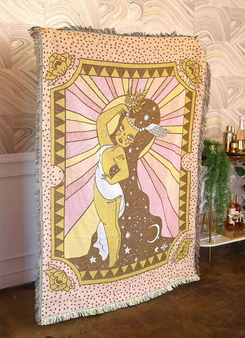 Valfré Celestial Virgo Woven Blanket New