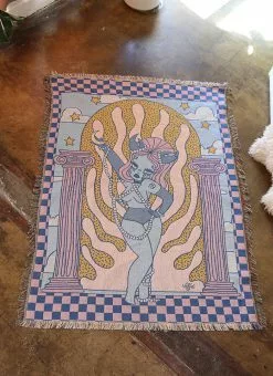 Valfré New Celestial Cancer Woven Blanket