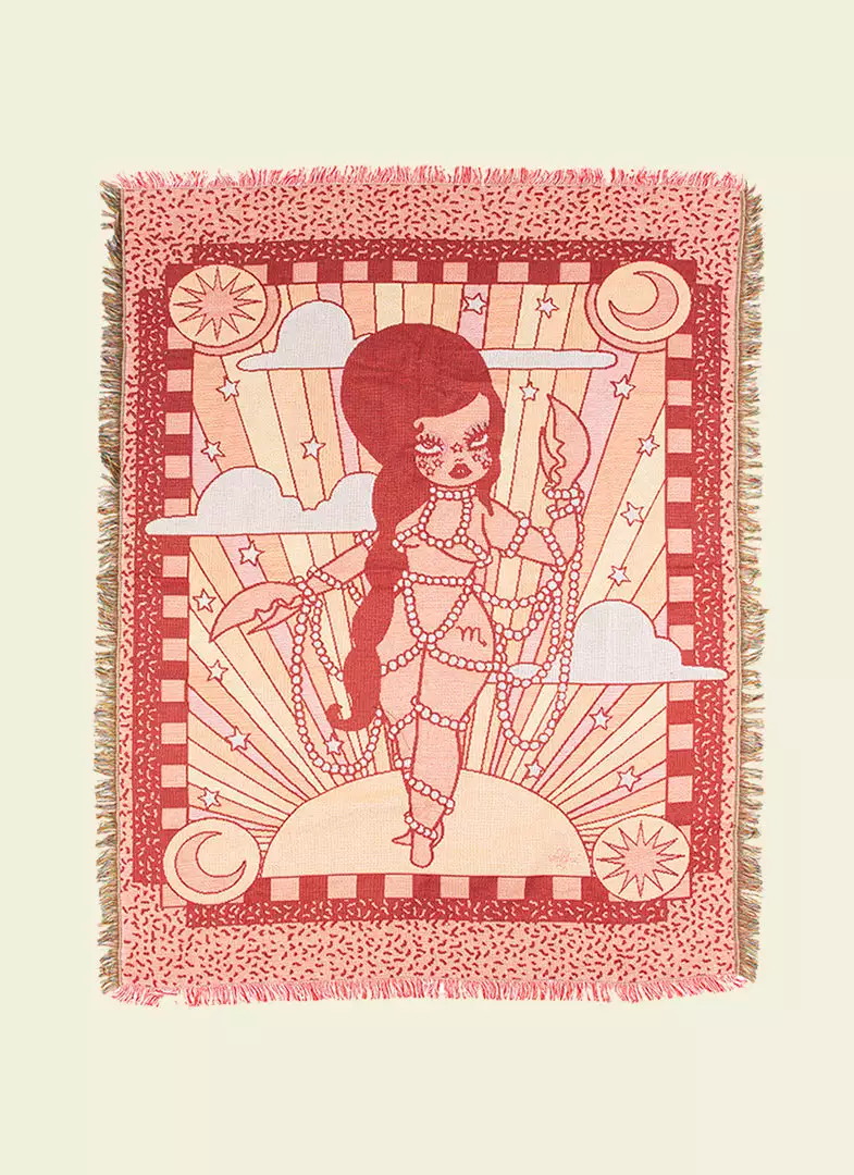 Valfré New Celestial Scorpio Woven Blanket