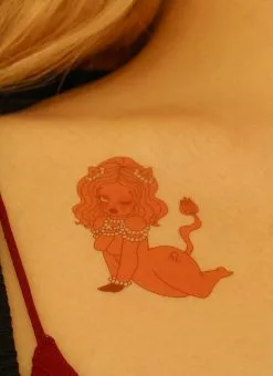 Valfré Celestial Leo Temporary Tattoo